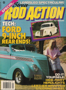 STREET ROD ACTION 1992 JAN - FORD 9" REARS, HIDE-AWAY LIGHTS, LEATHER STEERING